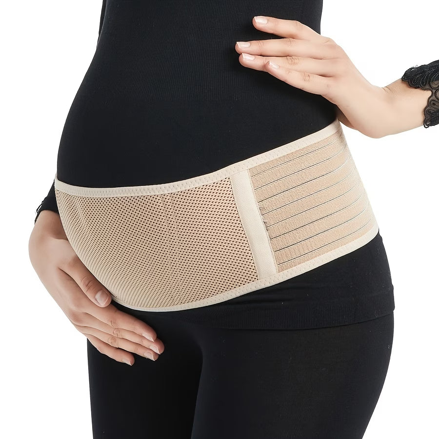 Cinta de Compressão Abdominal Pós-Parto, Modelador de Cintura com Fechamento por Fivelas